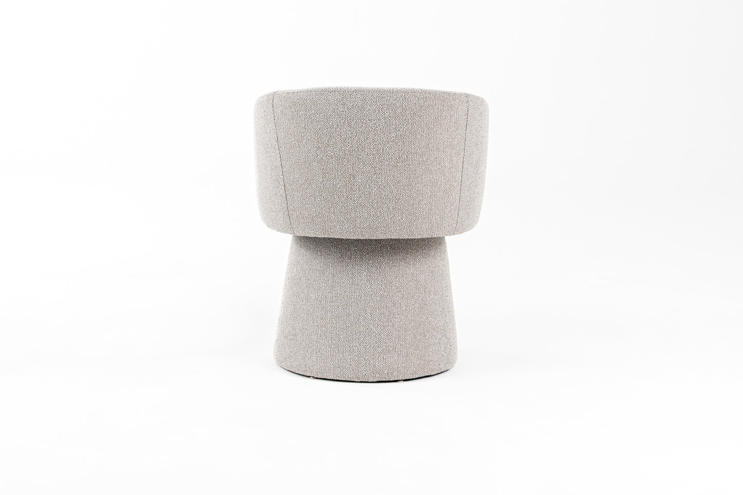 Modrest Linton Modern Light Grey Fabric Dining Chair