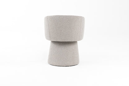 Modrest Linton Modern Light Grey Fabric Dining Chair