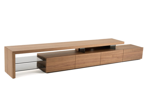 Modrest Loreta Modern Walnut TV Stand