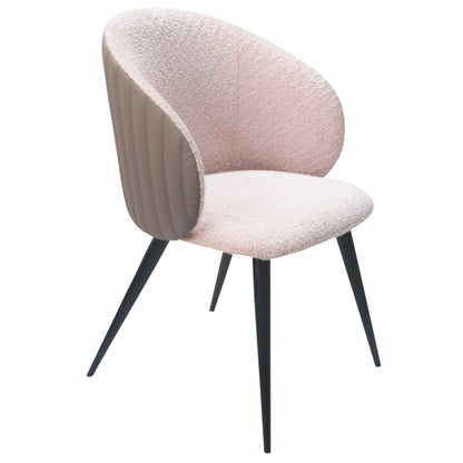 Modrest Marnie Contemporary Gray Cream Dining Chair
