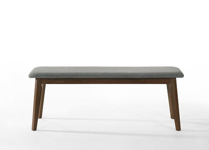 Modrest Castillo Modern Walnut Dining Bench