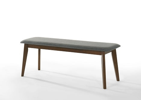Modrest Castillo Modern Walnut Dining Bench