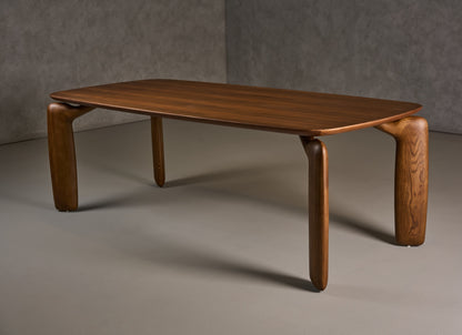 Modrest Michael Mid-Century Modern Walnut Dining Table