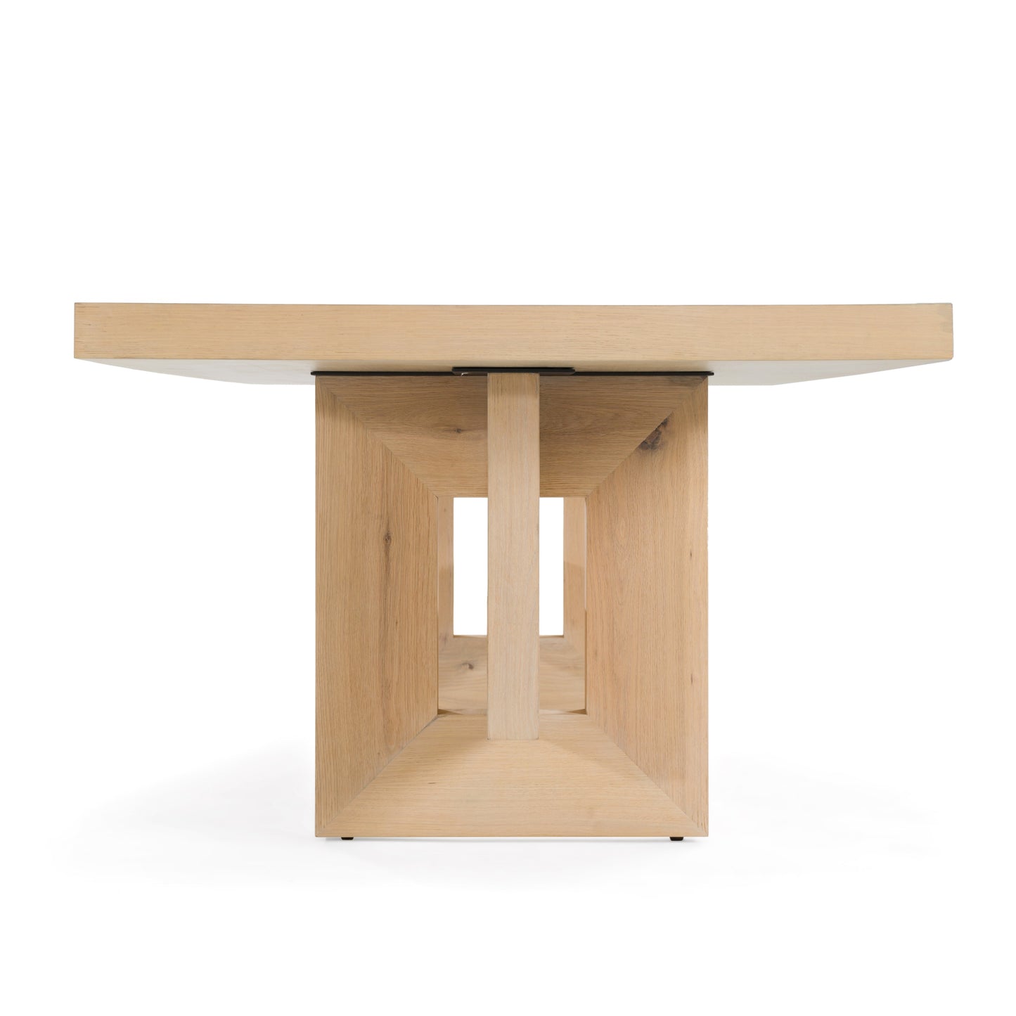 Modrest Mineola Modern Natural White Oak Dining Table