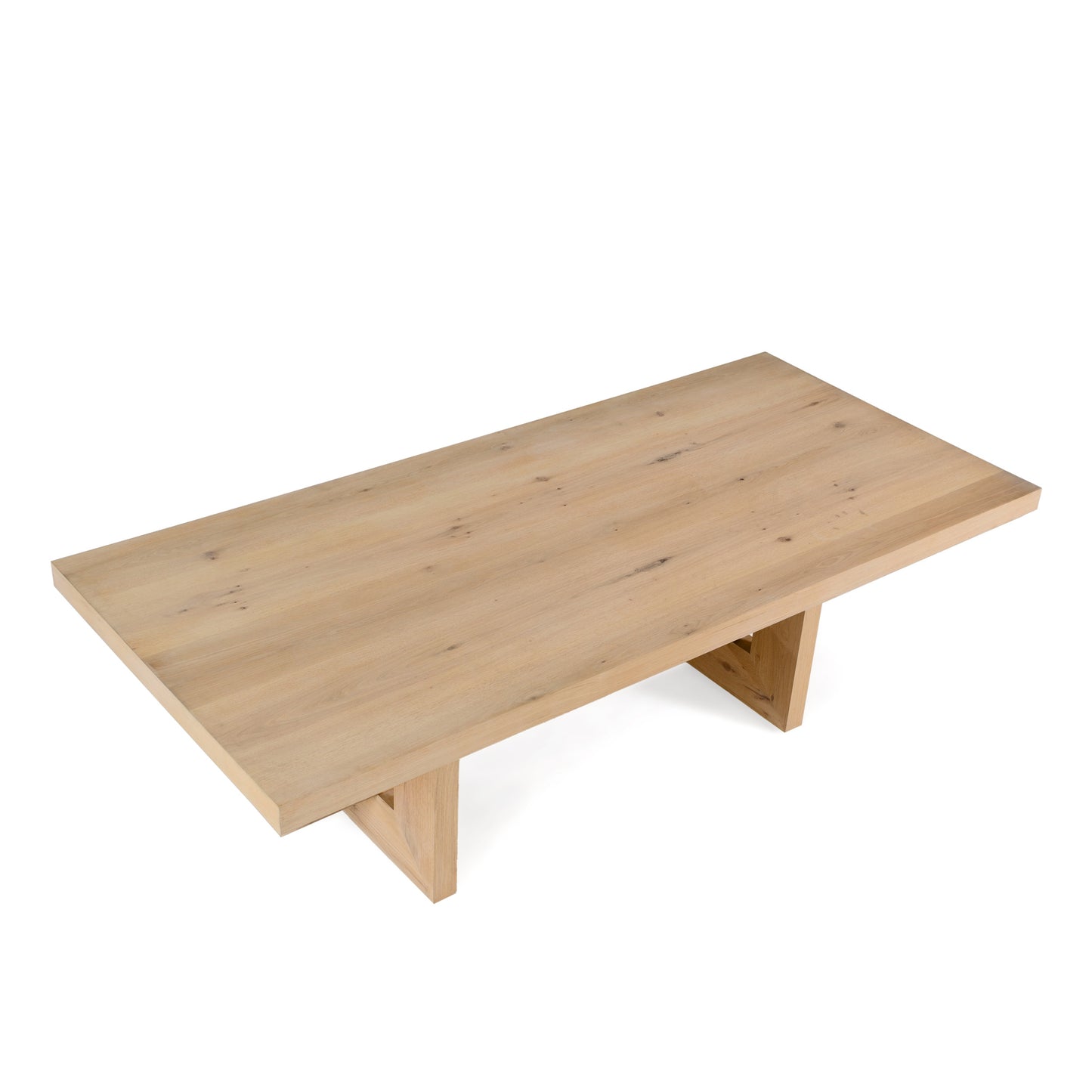 Modrest Mineola Modern Natural White Oak Dining Table