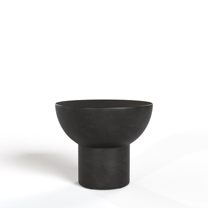 Modrest Fate Modern Black Concrete End Table