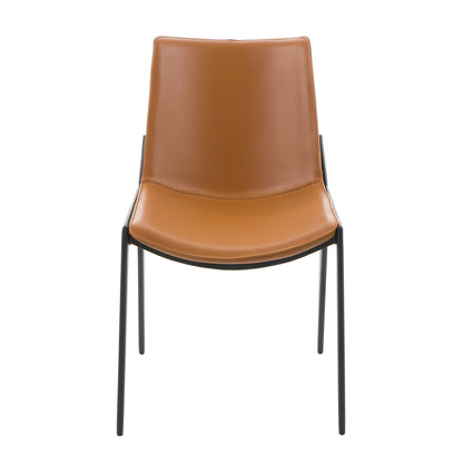Modrest Murray Modern Camel Vegan Leather Dining Chair