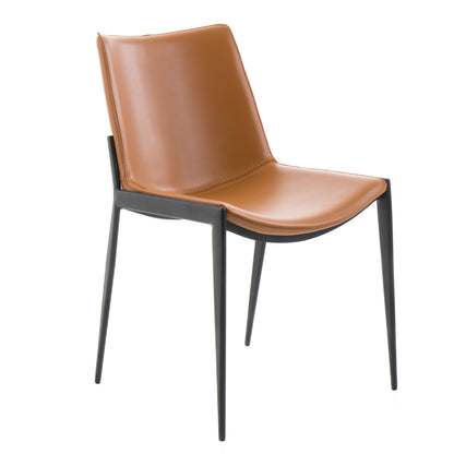 Modrest Murray Modern Camel Vegan Leather Dining Chair