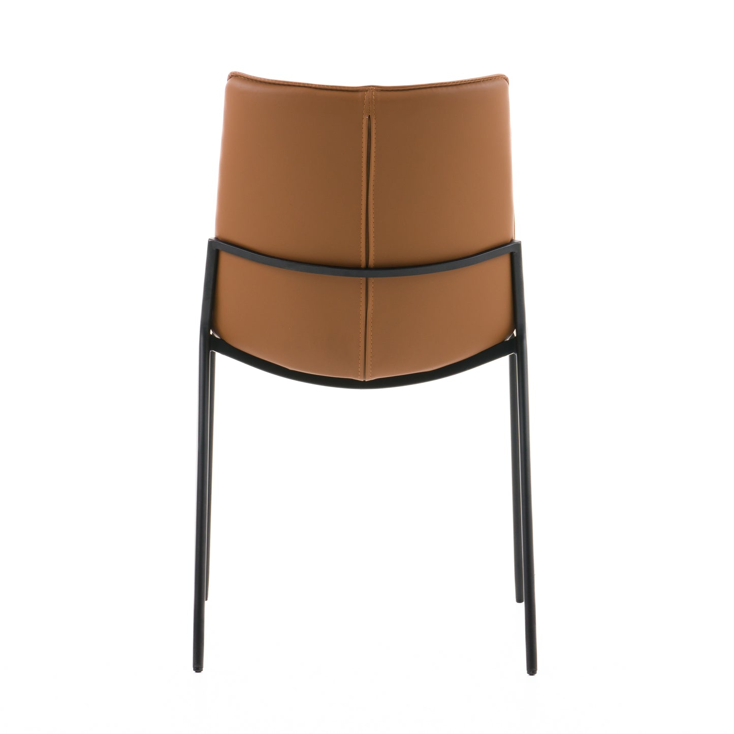 Modrest Murray Modern Camel Vegan Leather Dining Chair