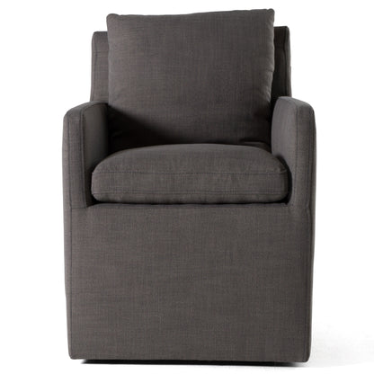 Modrest Newcastle Modern Grey Fabric Dining Chair