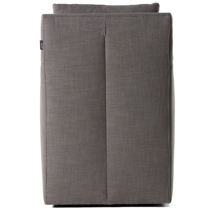 Modrest Newcastle Modern Grey Fabric Dining Chair