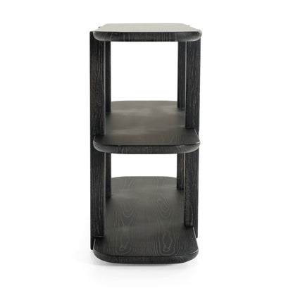 Modrest Noah Modern Dark Brown Bookshelf