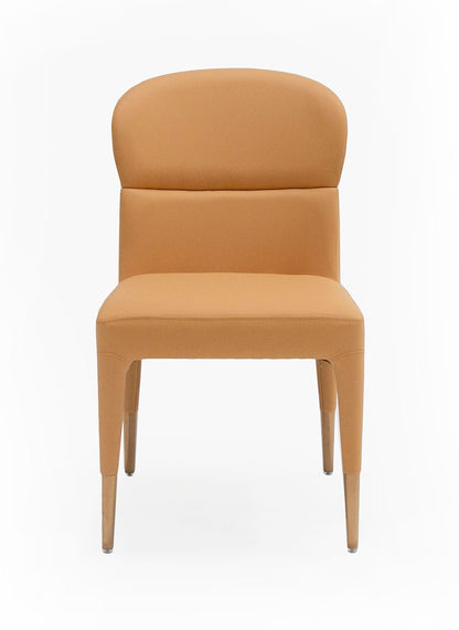 Modrest Ogden Modern Peach and Rosegold Dining Chair