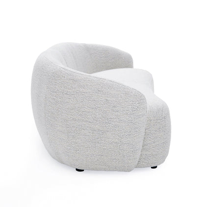 Modrest Omaha Modern Off White Fabric Sofa