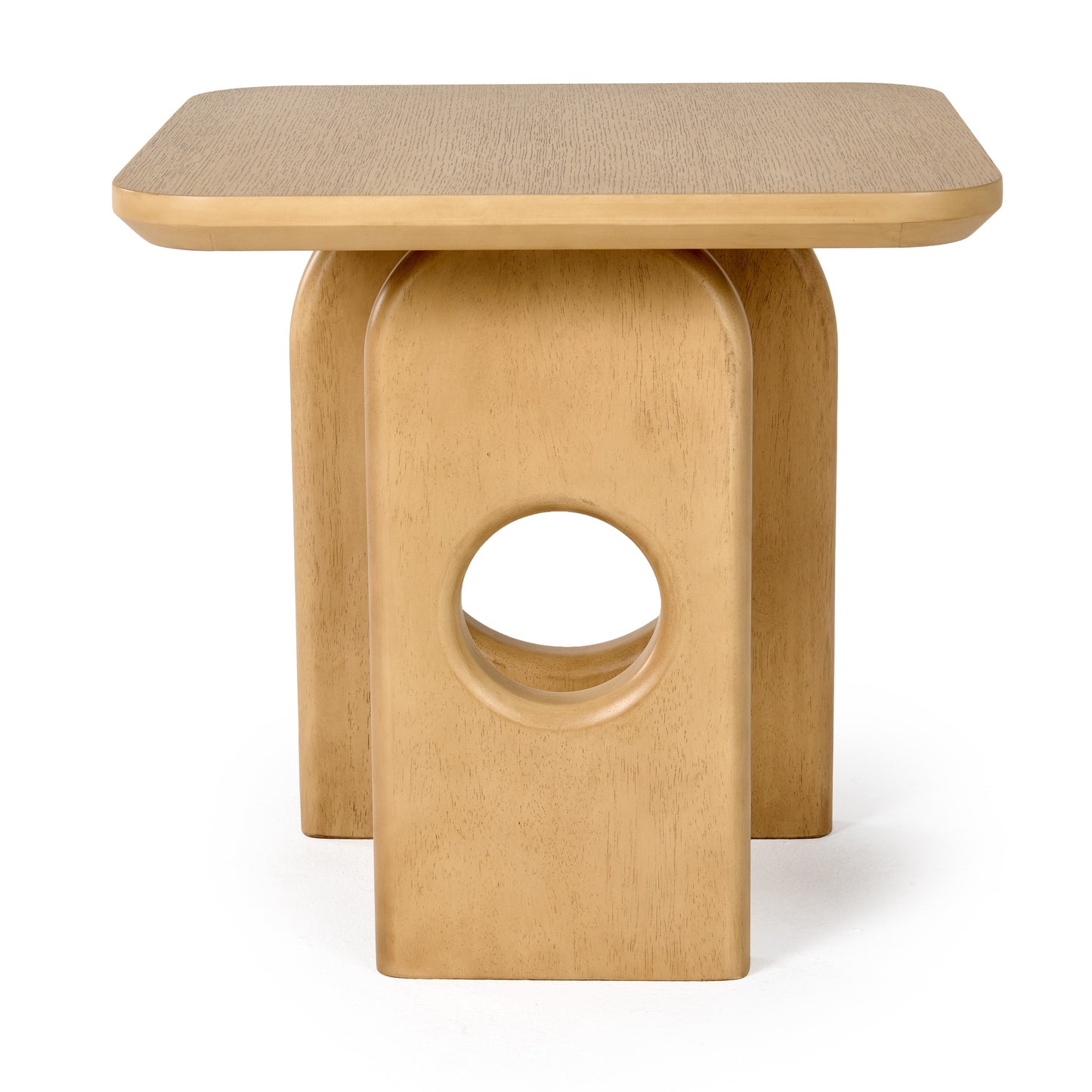 Nova Domus Oshana Modern White Oak End Table