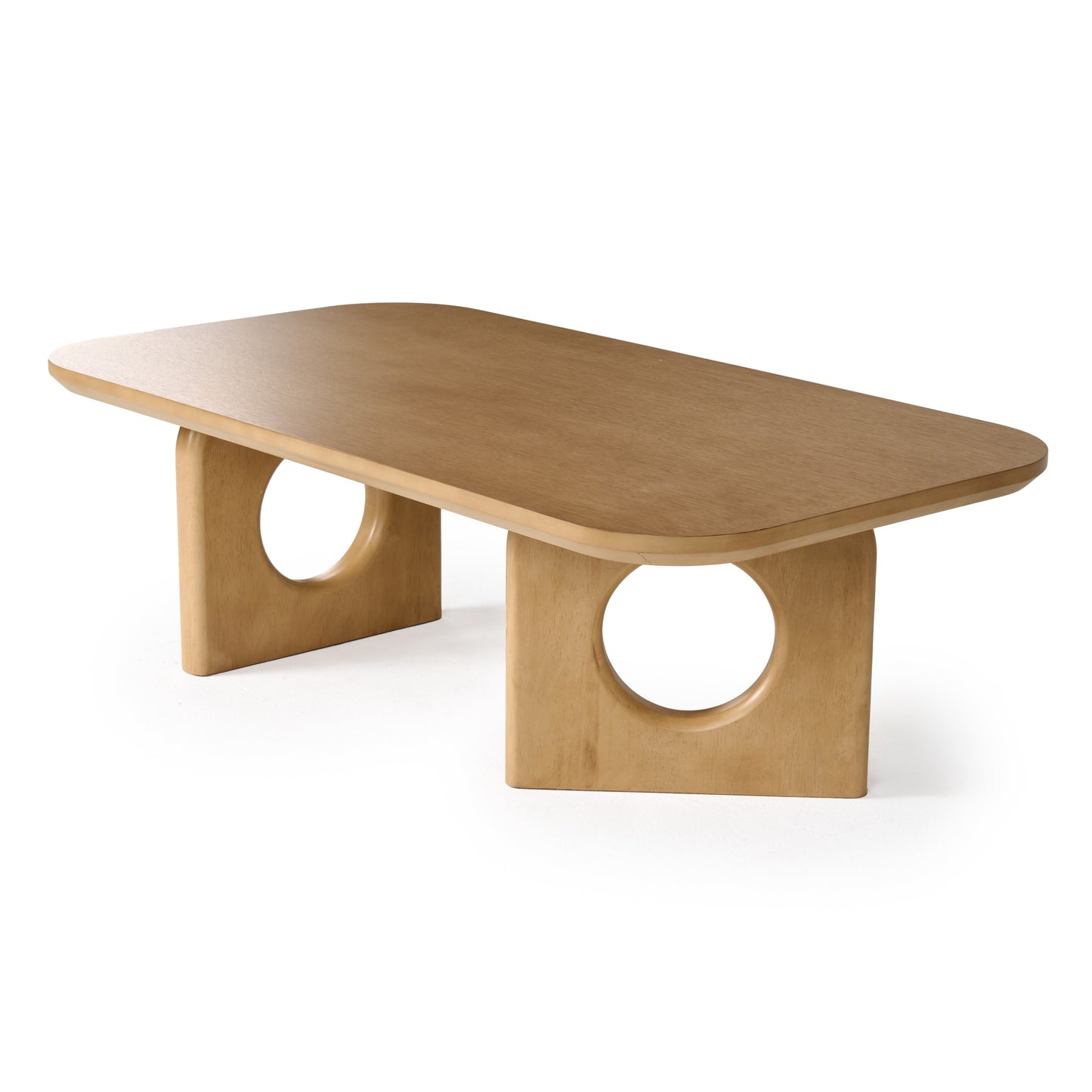 Nova Domus Oshana Modern White Oak Coffee Table