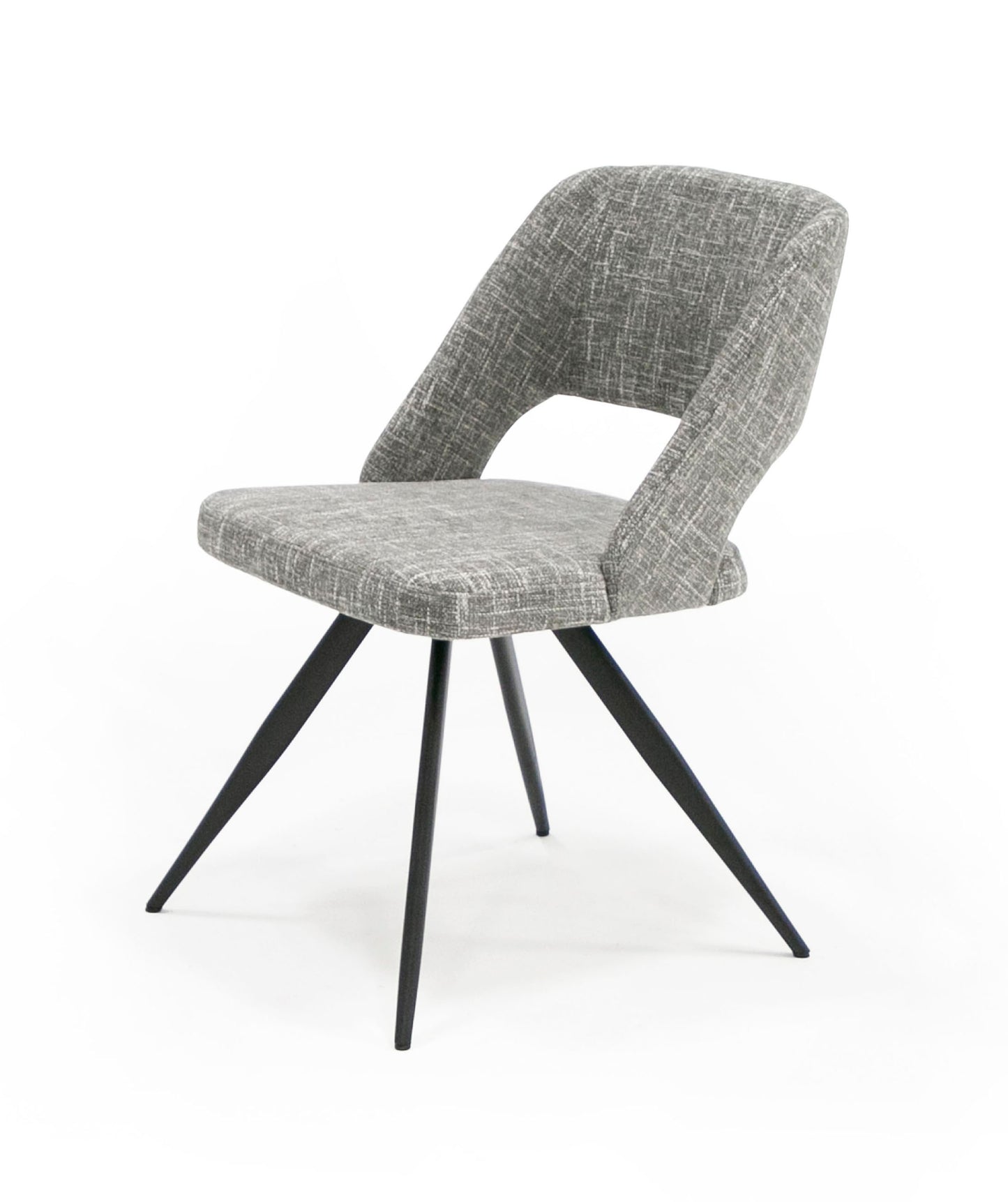 Modrest Palmer Modern Grey Fabric Dining Chair