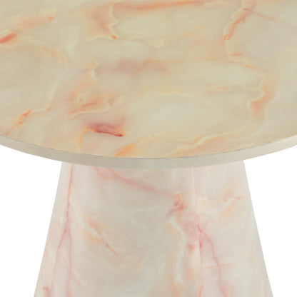 Modrest Pampa Modern Faux Marble End Table