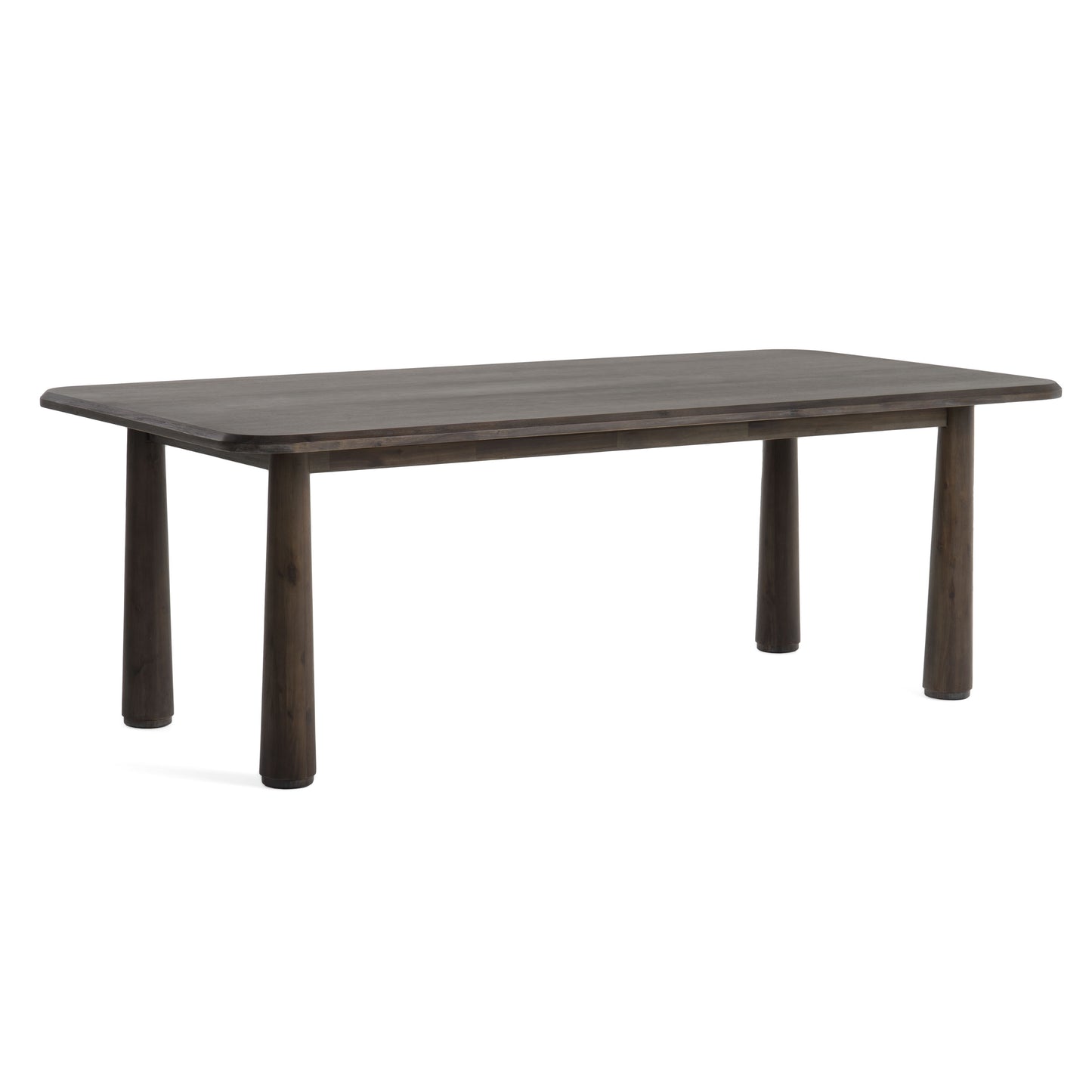 Modrest Rhea Modern 87" Dark Acacia Rectangular Dining Table