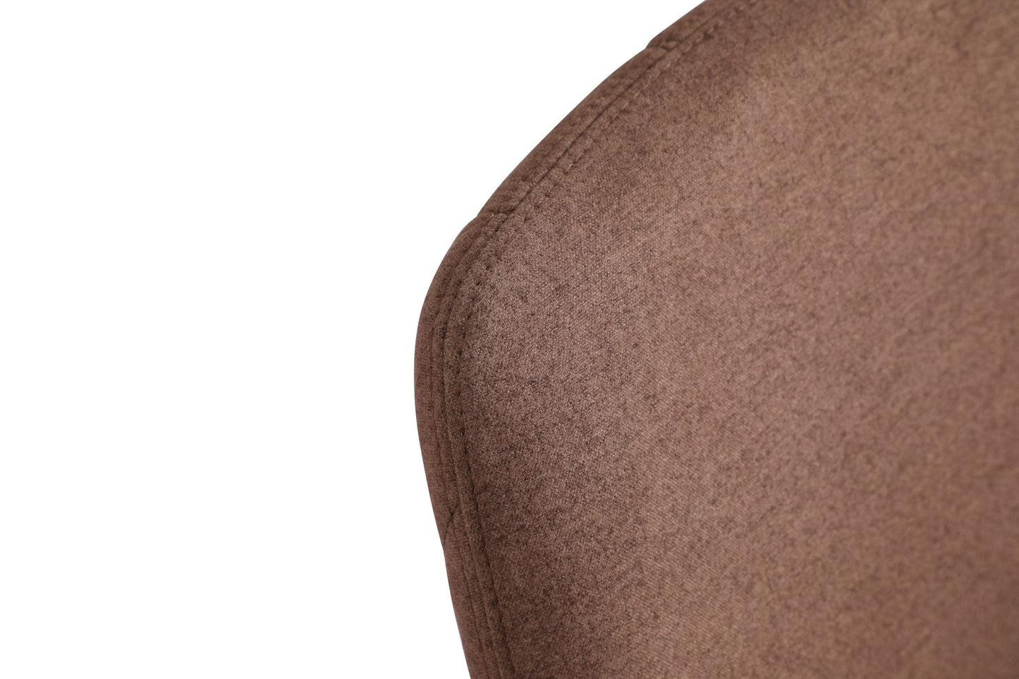 Modrest Robin Modern Brown and Brass Dining Chair