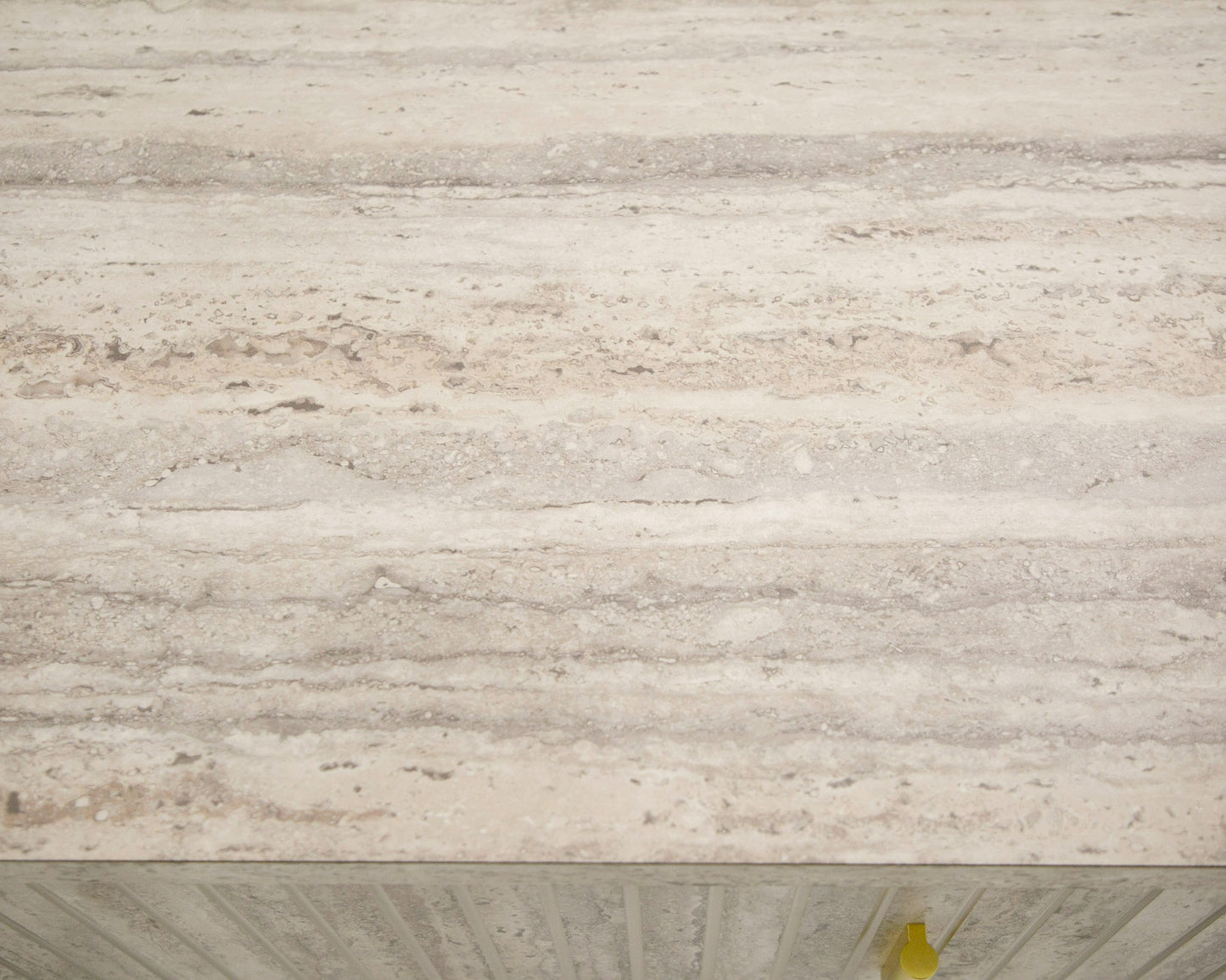 Nova Domus Roma Modern Faux Travertine Gold Dresser