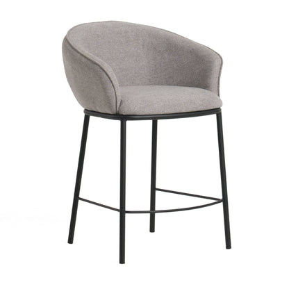 Modrest Rumi Modern Grey Counter Stool