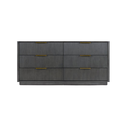 Nova Domus Santa Monica Modern Grey Wash Dresser