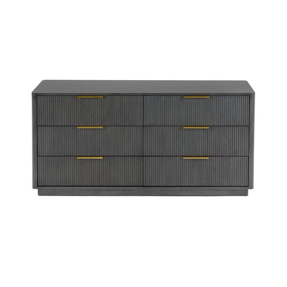 Nova Domus Santa Monica Modern Grey Wash Dresser