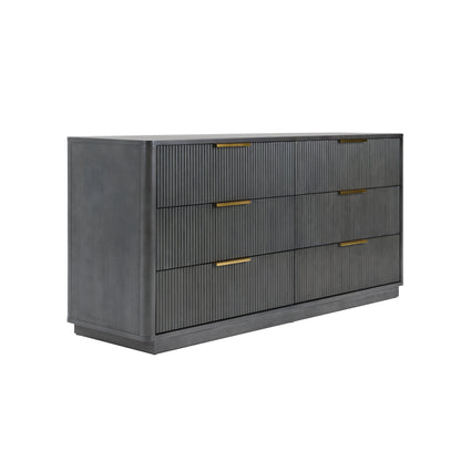 Nova Domus Santa Monica Modern Grey Wash Dresser
