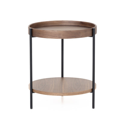 Modrest Savoy Modern Walnut End Table