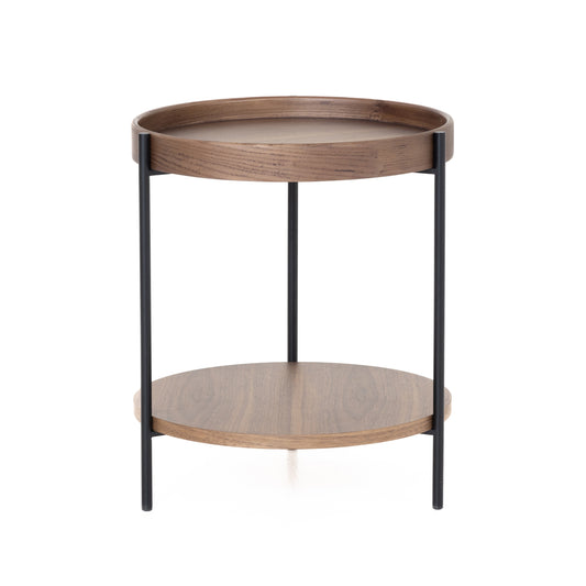 Modrest Savoy Modern Walnut End Table