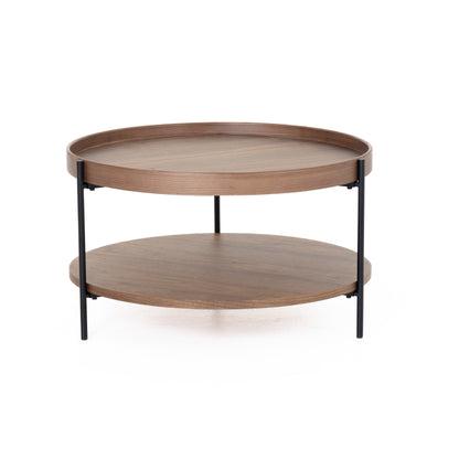 Modrest Savoy Modern Walnut Medium Coffee Table