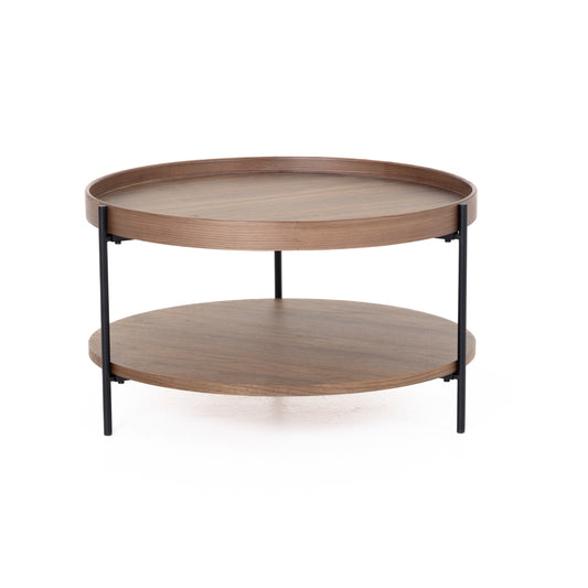 Modrest Savoy Modern Walnut Medium Coffee Table