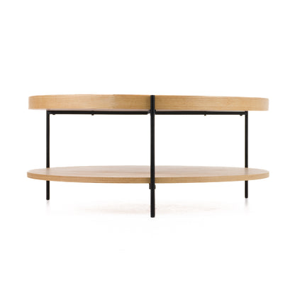 Modrest Savoy Modern Natural Ash Large Coffee Table