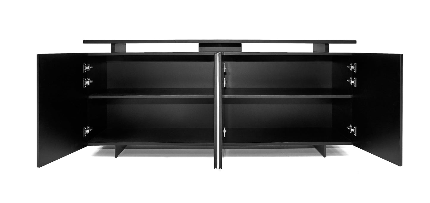 Modrest Schulz Modern Black and White Ceramic Buffet