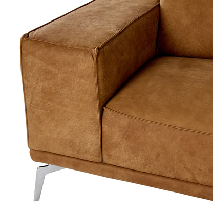 Lamod Italia Soho Italian Vintage Cognac Leather Sofa