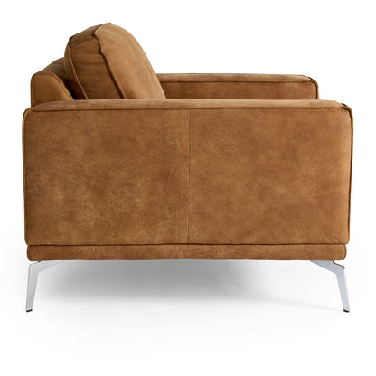 Lamod Italia Soho Italian Cognac Leather Armchair