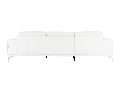 Lamod Italia Soho Italian White Leather Sofa