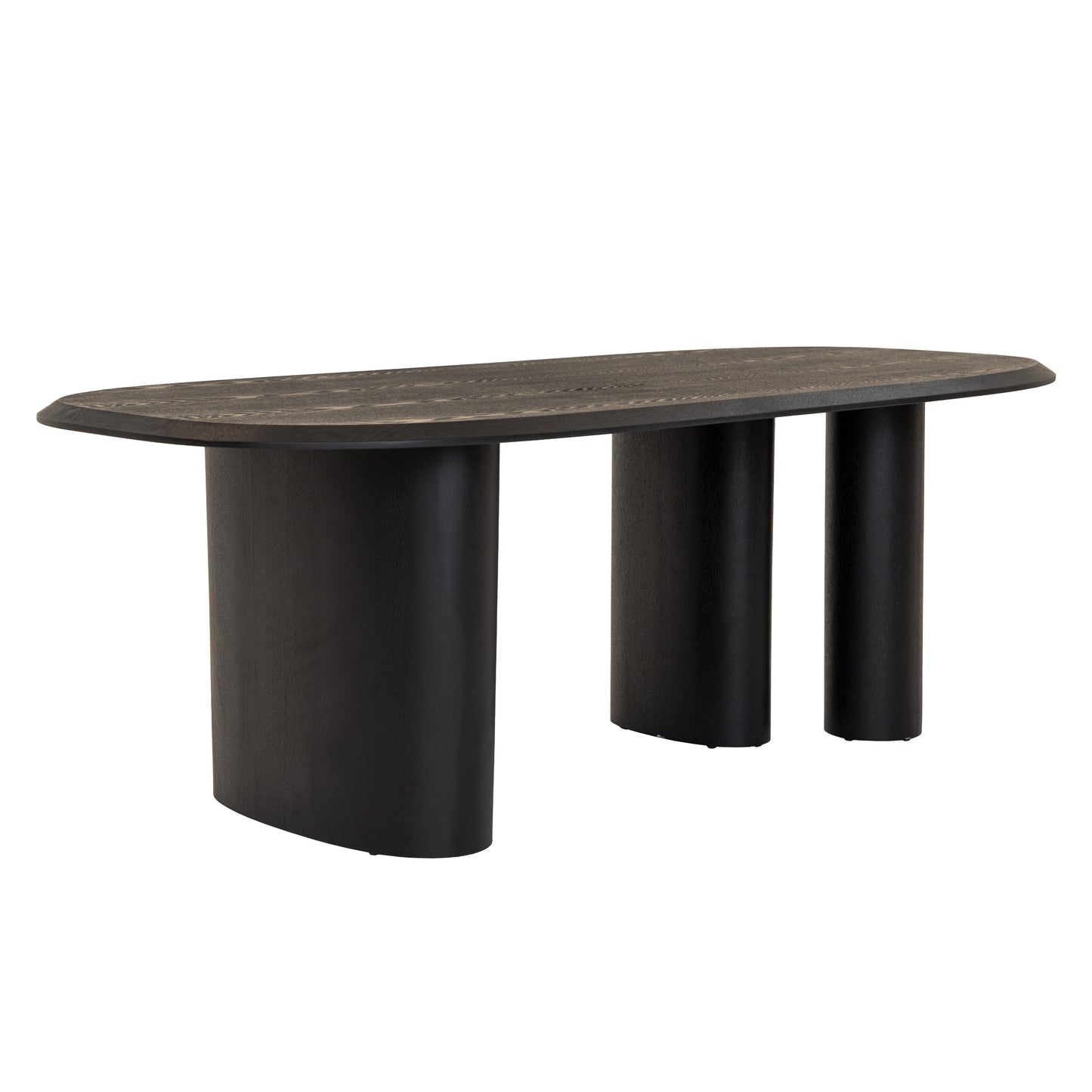 Modrest Summit Modern 87" Black Ash Dining Table