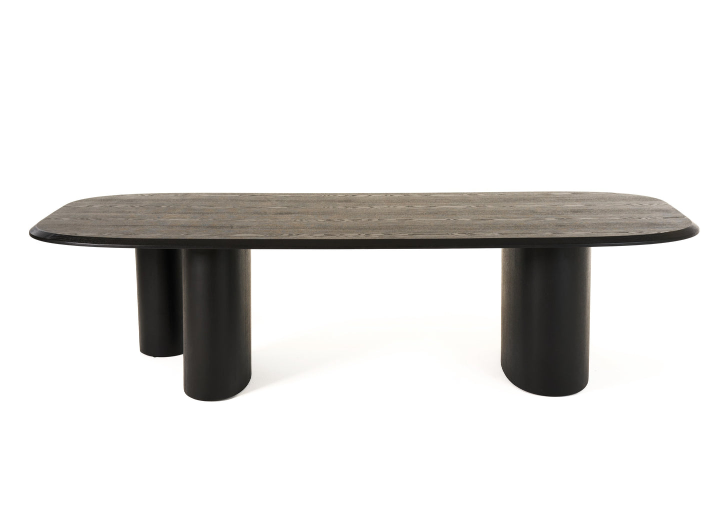 Modrest Summit Modern 118" Black Ash Dining Table