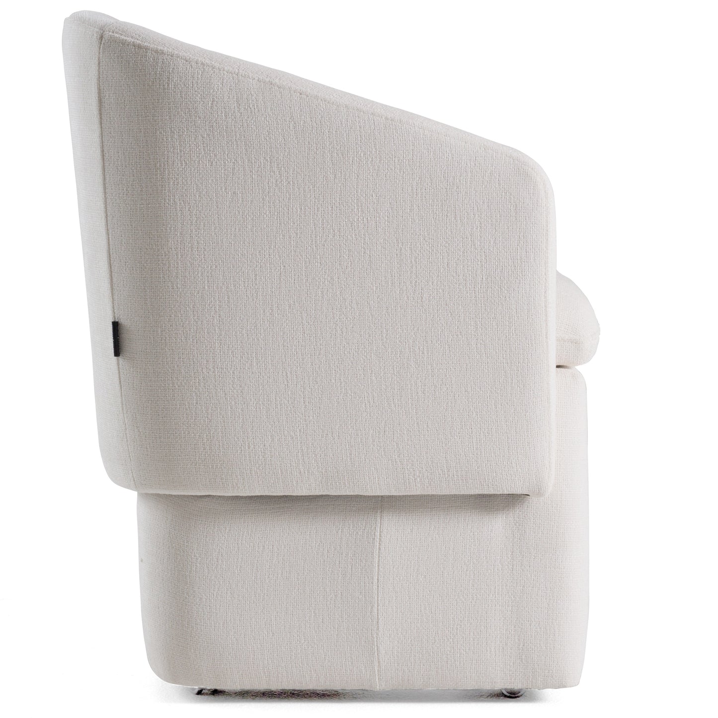 Modrest Tassell Modern Ivory Fabric Dining Chair