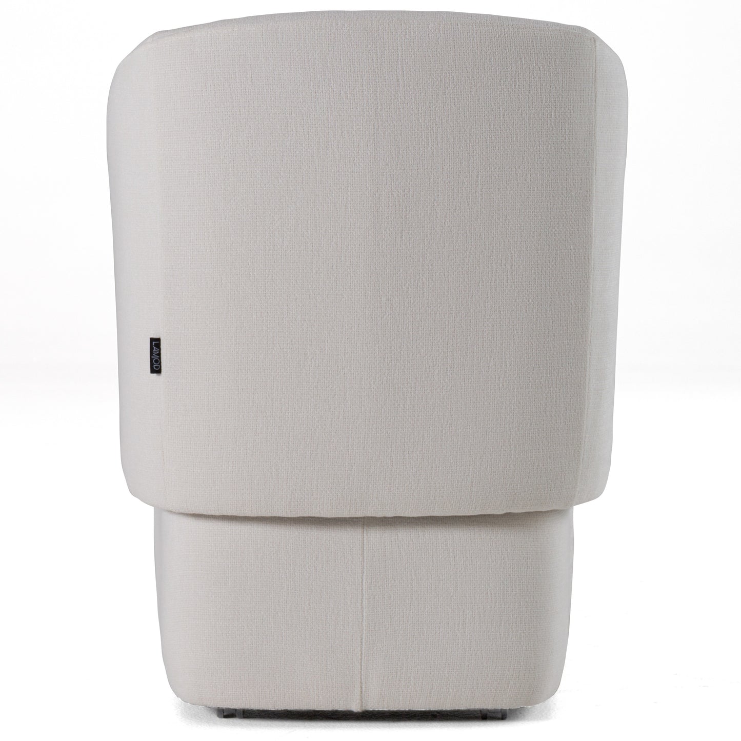 Modrest Tassell Modern Ivory Fabric Dining Chair