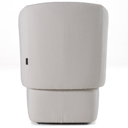 Modrest Tassell Modern Ivory Fabric Dining Chair