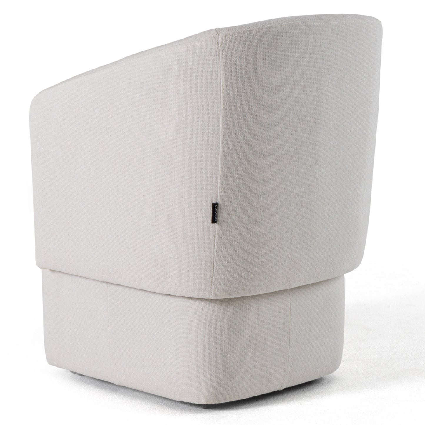 Modrest Tassell Modern Ivory Fabric Dining Chair