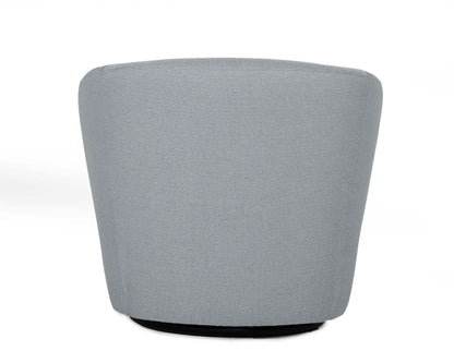 Divani Casa Tyson Modern Grey Fabric Accent Chair