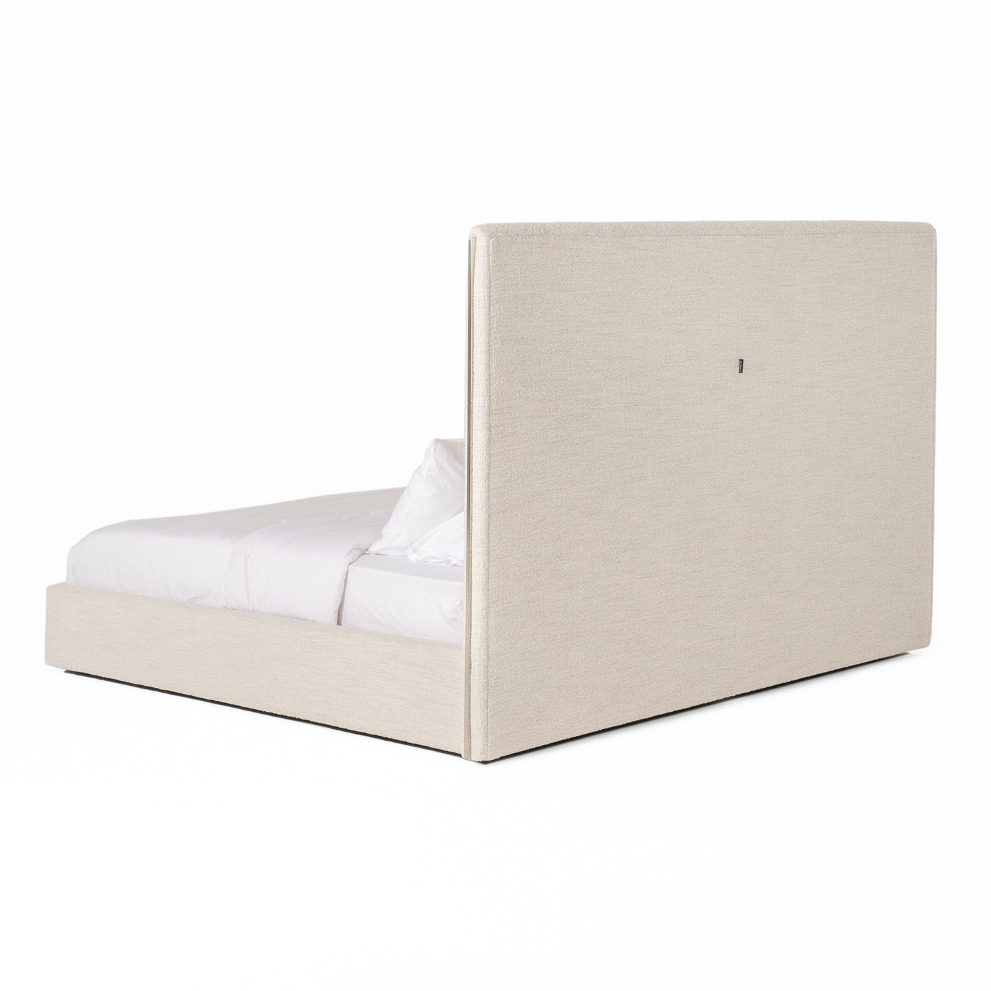 Modrest Valhalla Contemporary White Fabric Bed