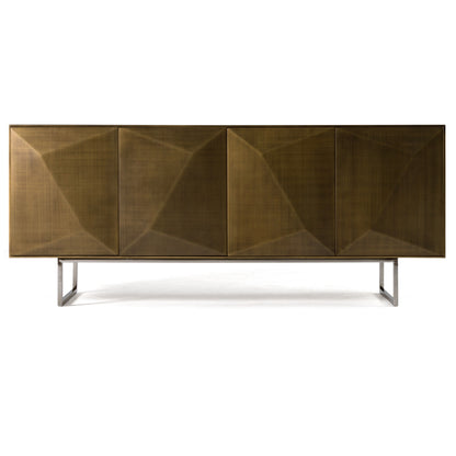 Modrest Vanguard Modern Antique Brass Buffet