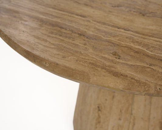 Modrest Velma Modern Travertine Marble Coffee Table