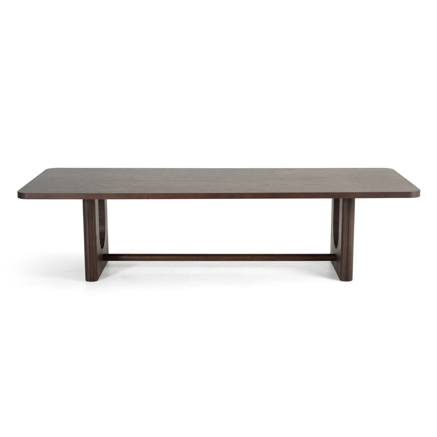 Modrest Walz Modern Brown Oak Rectangular Dining Table