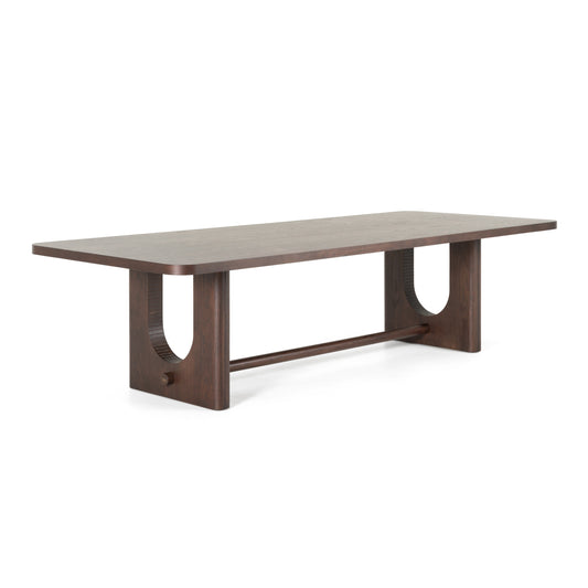 Modrest Walz Modern Brown Oak Rectangular Dining Table